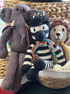 Safari Friends - Handmade Organic Cotton Stuffed Animals from East Africa