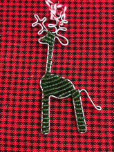Load image into Gallery viewer, The Reindeer Friends ornament by Her Best Foot Forward is a handcrafted holiday decoration from Tanzania, featuring beads and unique detailing—a perfect addition to your collection of African-inspired festive decor.