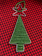 Load image into Gallery viewer, Mini Tree Ornaments - Handcrafted Beaded Christmas Decorations from Tanzania
