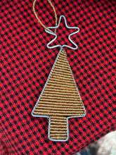 Load image into Gallery viewer, Mini Tree Ornaments - Handcrafted Beaded Christmas Decorations from Tanzania