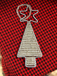 Mini Tree Ornaments - Handcrafted Beaded Christmas Decorations from Tanzania