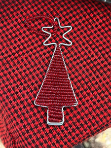 Mini Tree Ornaments - Handcrafted Beaded Christmas Decorations from Tanzania