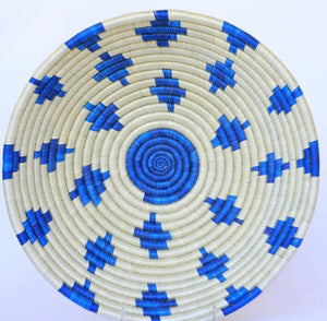 Sunrise Handwoven Baskets - Sweet Grass Wall & Table Decor from East Africa